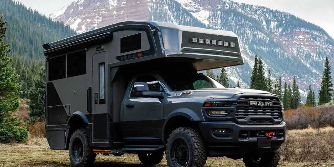 Storyteller GXV Wild : le camping off-grid de luxe sans compromis en camping-car tout-terrain - plare. Storyteller GXV Wild : le camping off-grid de luxe sans compromis en camping-car tout-terrain
