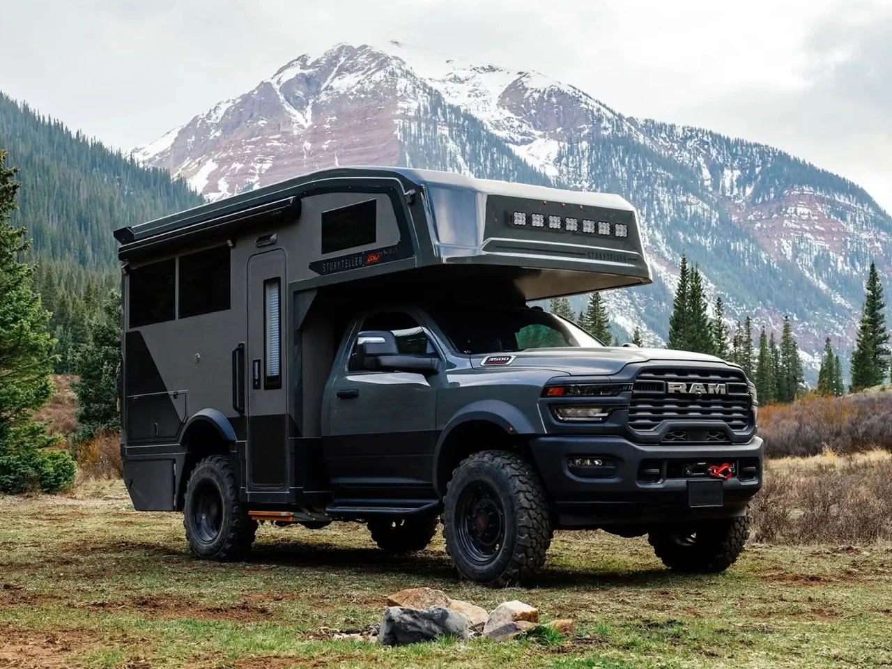 Storyteller GXV Wild : le camping off-grid de luxe sans compromis en camping-car tout-terrain
