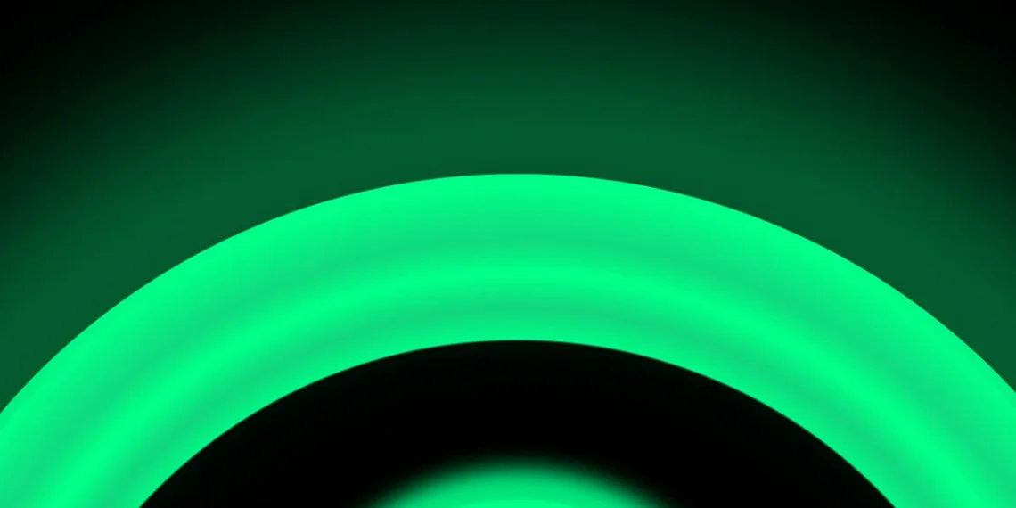 WhatsApp sur iPhone affiche un point vert pour voir qui est en ligne