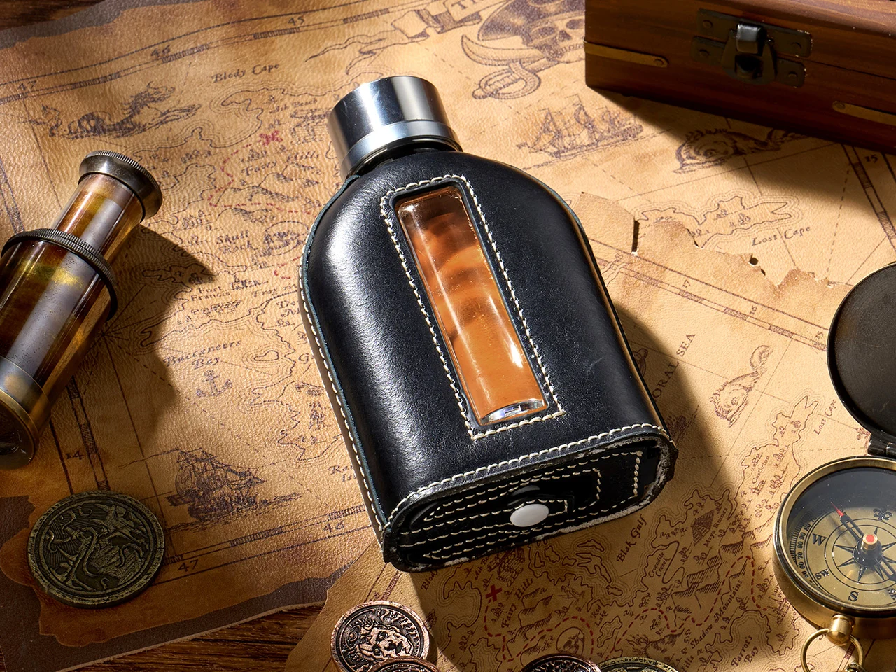 Flasque de poche en verre design italien : le cadeau raffiné et original qui marque vraiment