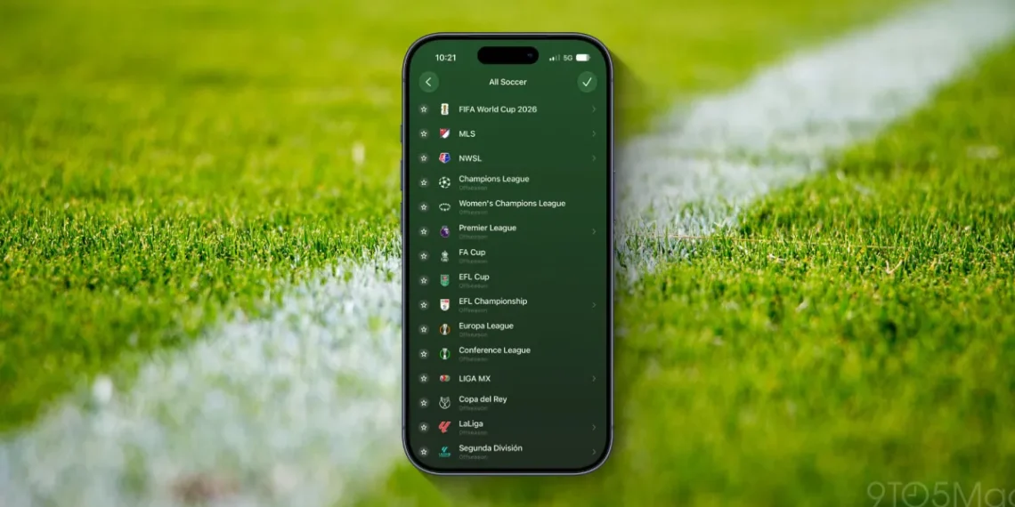 Apple Sports enrichit le suivi du football avec de nouvelles fonctionnalités clés - plare. Apple Sports enrichit le suivi du football avec de nouvelles fonctionnalités clés