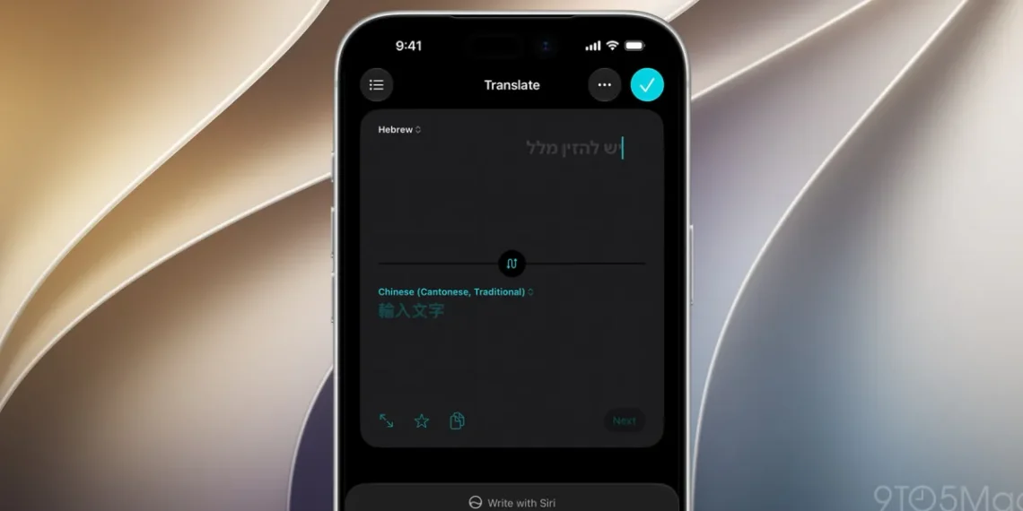iOS 27 enrichit Apple Translate avec neuf nouvelles langues et accents - plare. iOS 27 enrichit Apple Translate avec neuf nouvelles langues et accents