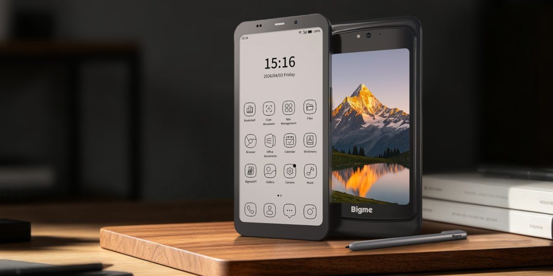 Bigme lance un smartphone E Ink sans compromis à environ 279 €