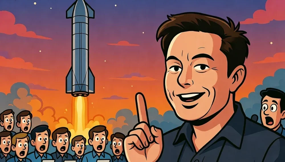 Elon Musk lance un premier avertissement aux vendeurs à découvert de SpaceX