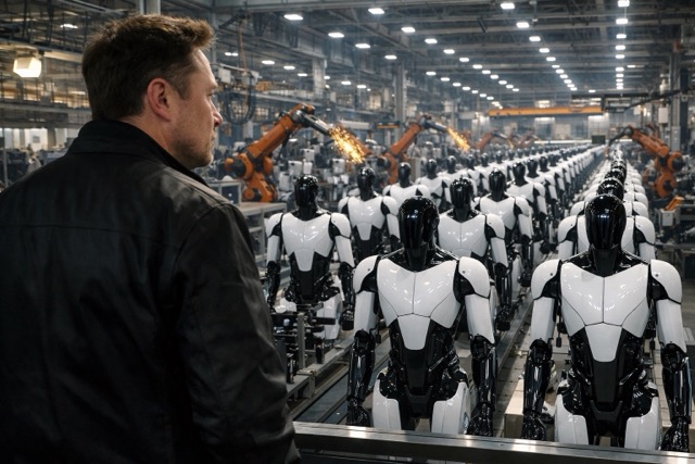 Elon Musk précise les ambitions de production du Tesla Optimus, le robot humanoïde qui intrigue les investisseurs