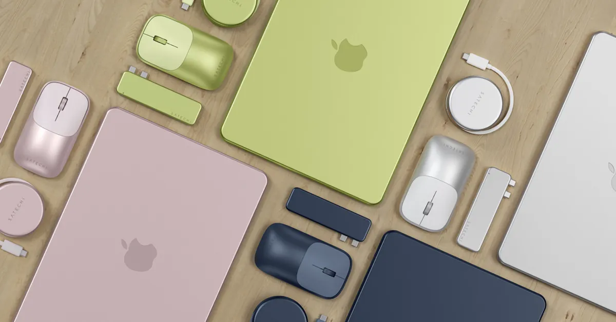 Les nouveaux accessoires MacBook Neo de Satechi assortis en couleur, prise en main et prix en euros