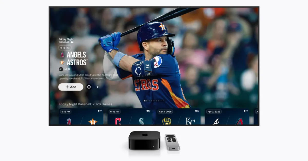 Apple TV dévoile le programme de Friday Night Baseball en août avec les matchs phares de la MLB