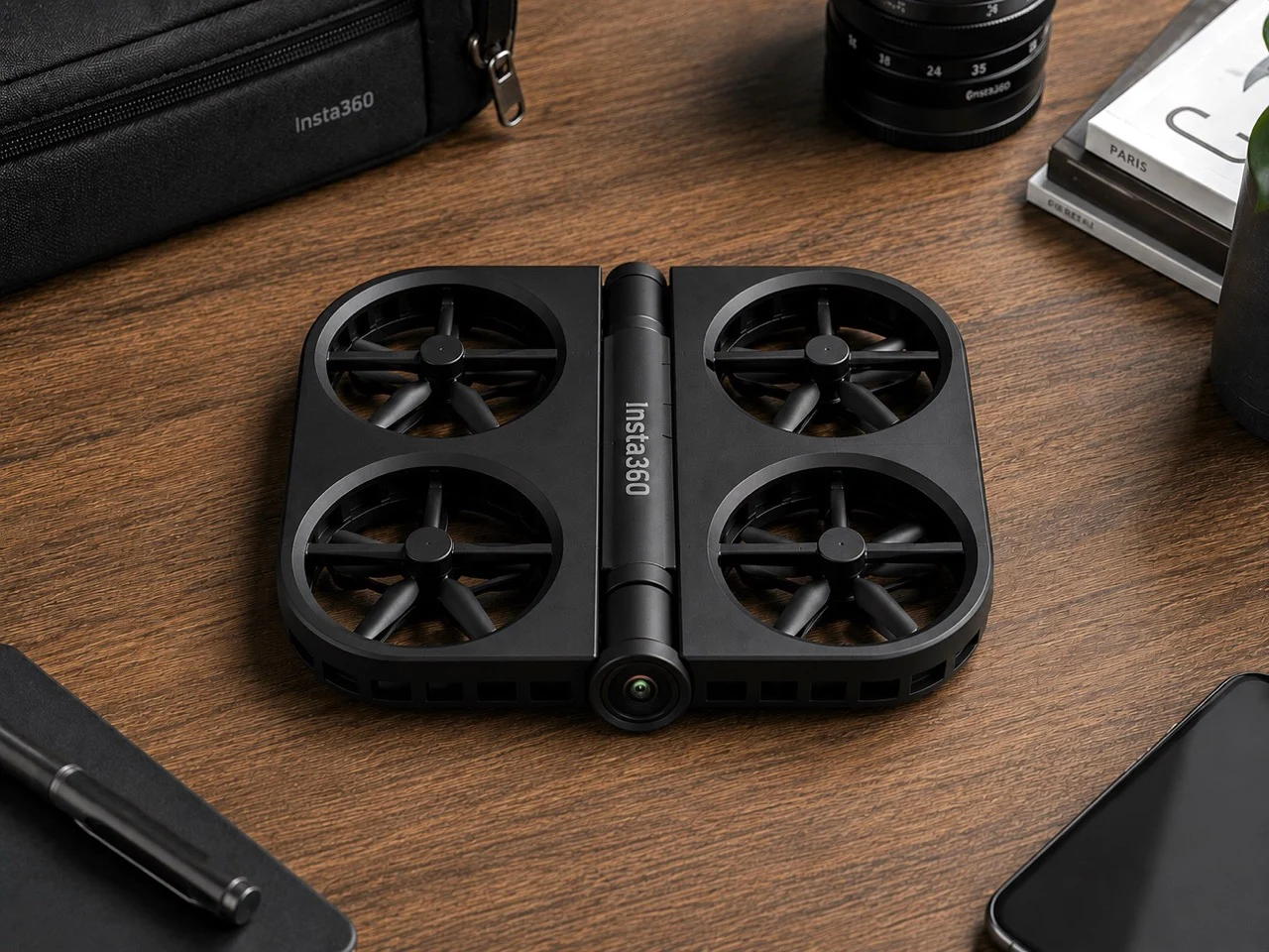 Insta360 prépare un drone pliable à moins de 250 g pour rivaliser avec le DJI Neo 2