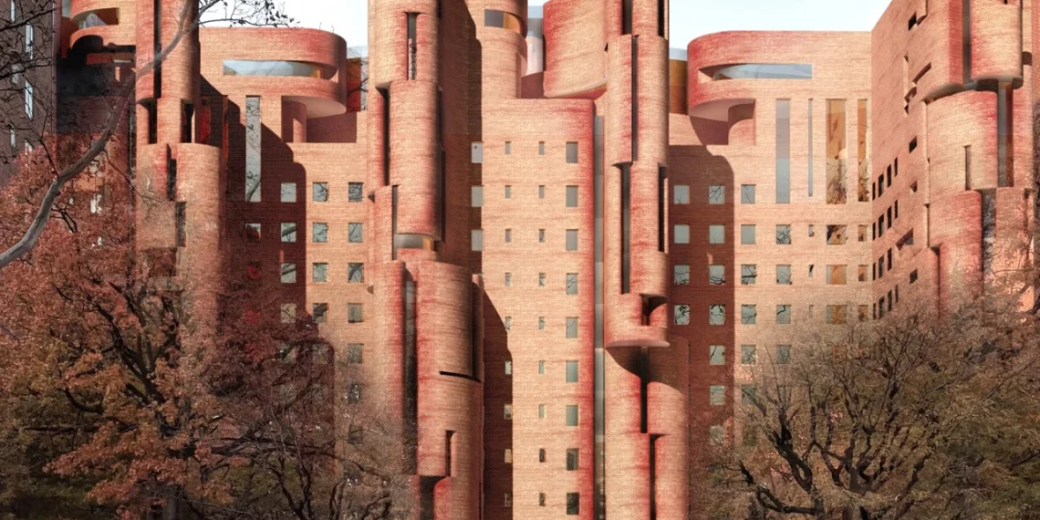 Adaptive reuse à NYC : des logements transforment un superbloc de brique vieillissant en société interconnectée - plare. Adaptive reuse à NYC : des logements transforment un superbloc de brique vieillissant en société interconnectée