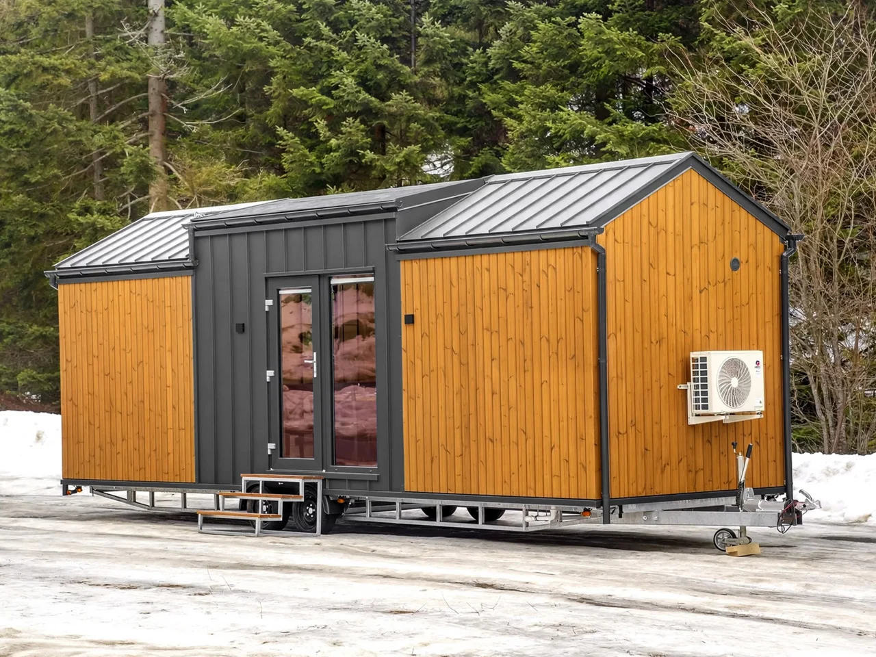 Tiny house sans mezzanine ni échelle : confort, design et zéro compromis