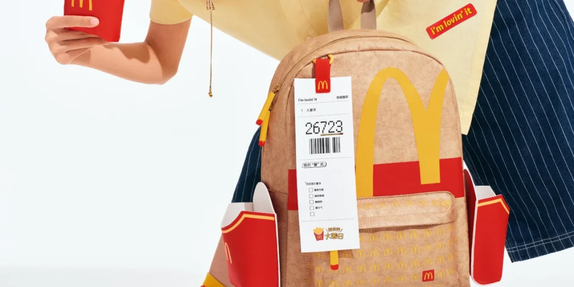 McDonald’s lance un sac à dos avec poches à frites intégrées pour les fans de fast-food - plare. McDonald’s lance un sac à dos avec poches à frites intégrées pour les fans de fast-food