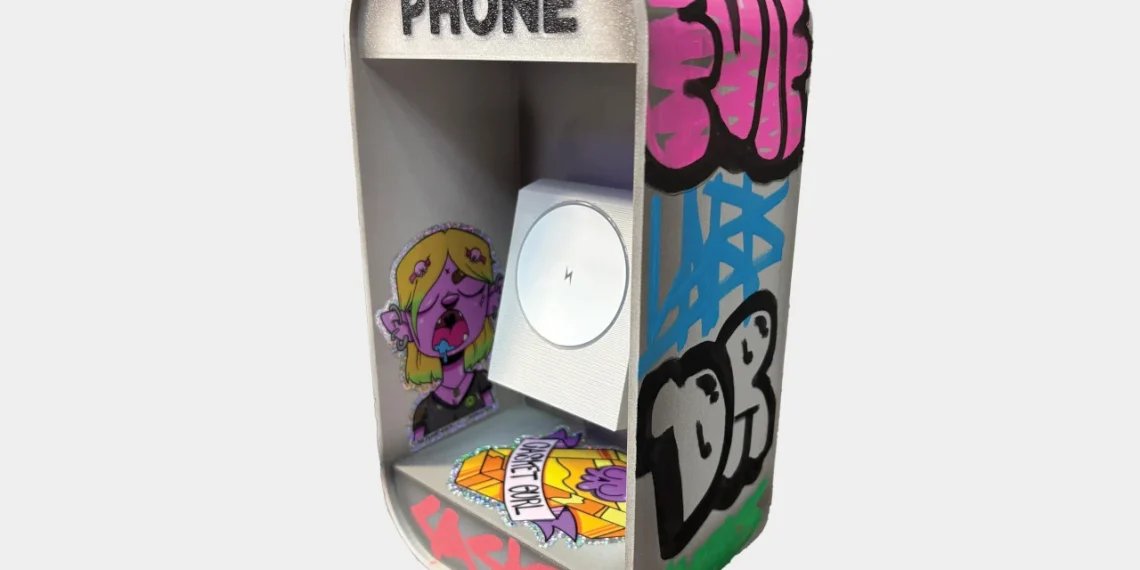 La cabine téléphonique lumineuse à 110 € qui recharge le smartphone qui l’a remplacée - plare. La cabine téléphonique lumineuse à 110 € qui recharge le smartphone qui l’a remplacée