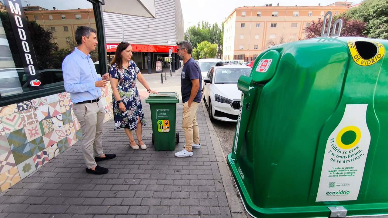 Comsermancha et Ecovidrio lancent un plan pilote de recyclage du verre à Alcázar de San Juan