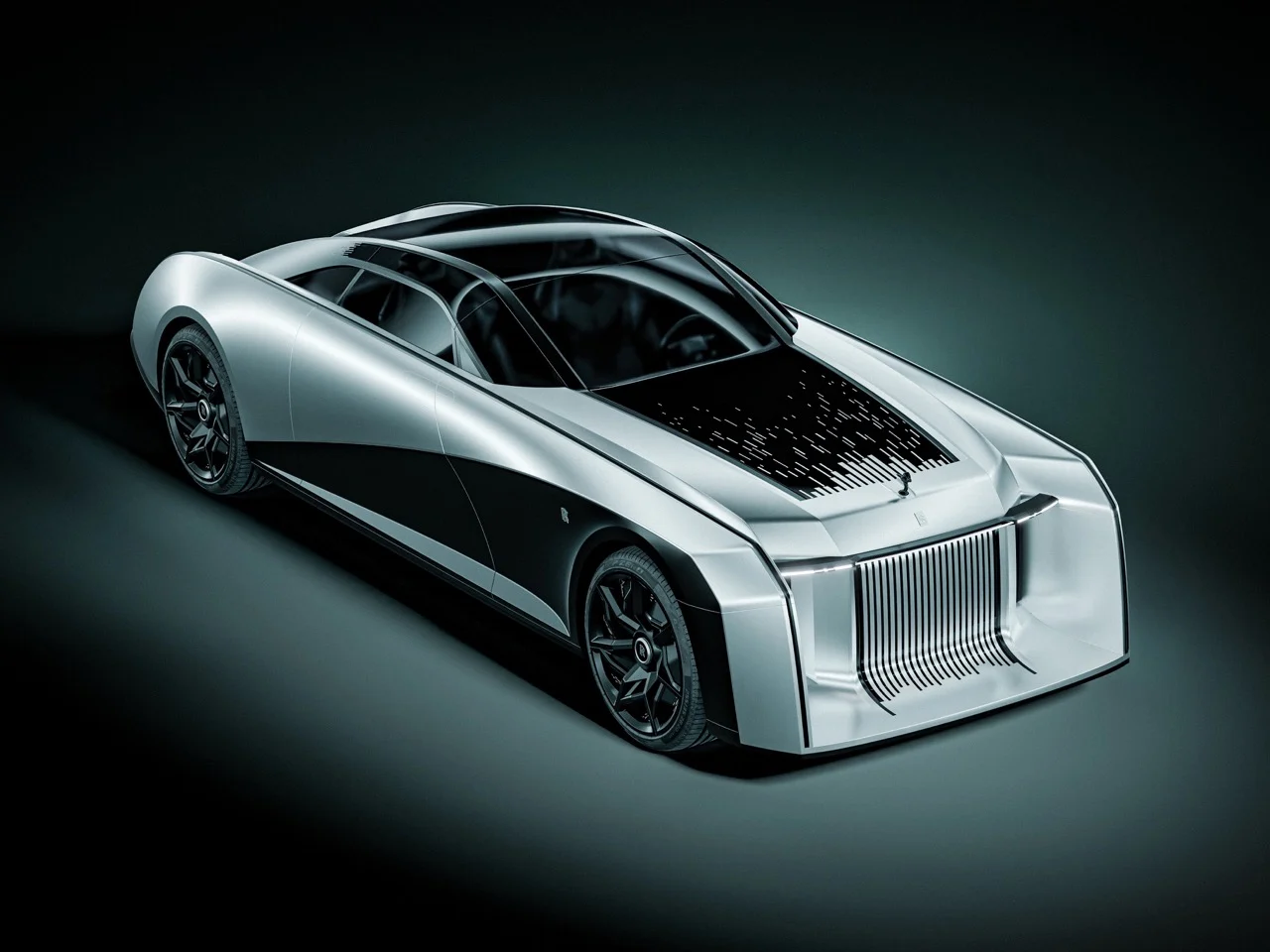 Rolls-Royce Firmament Concept : le capot devient une pluie de météores autour du Spirit of Ecstasy - plare. Rolls-Royce Firmament Concept : le capot devient une pluie de météores autour du Spirit of Ecstasy