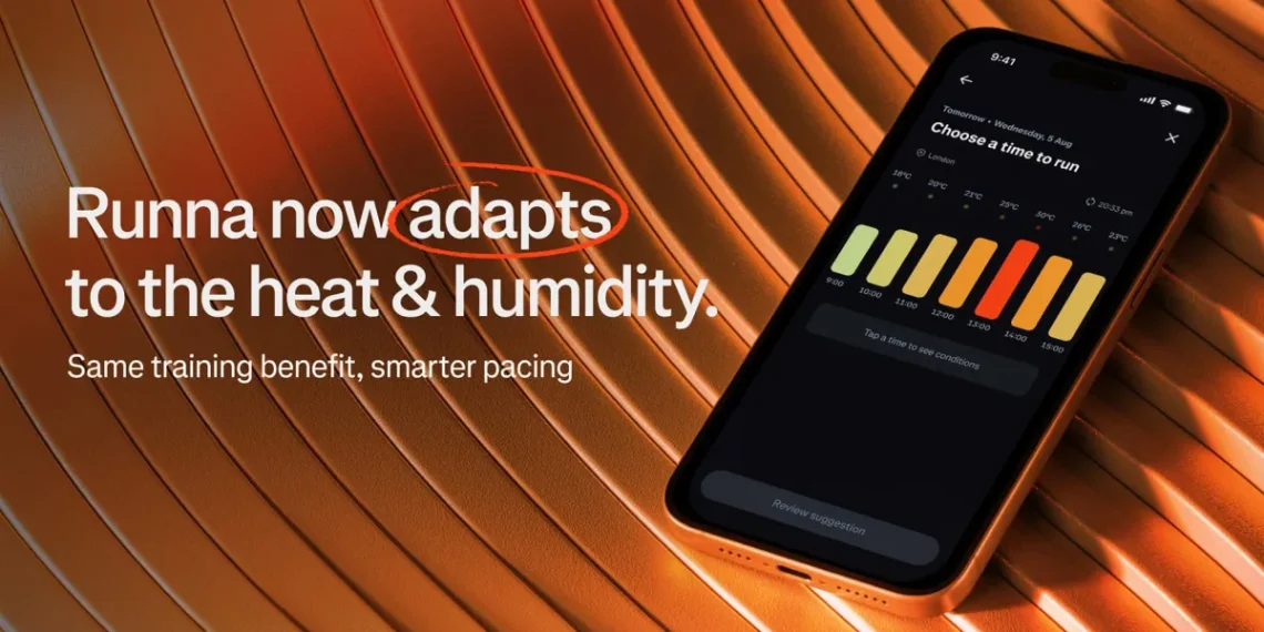 Runna adapte désormais les allures d’entraînement à la chaleur et à l’humidité pour optimiser la course à pied - plare. Runna adapte désormais les allures d’entraînement à la chaleur et à l’humidité pour optimiser la course à pied