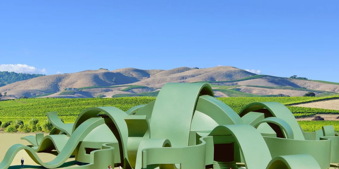 Une cave viticole en forme de vigne qui peut grandir comme une vraie plante