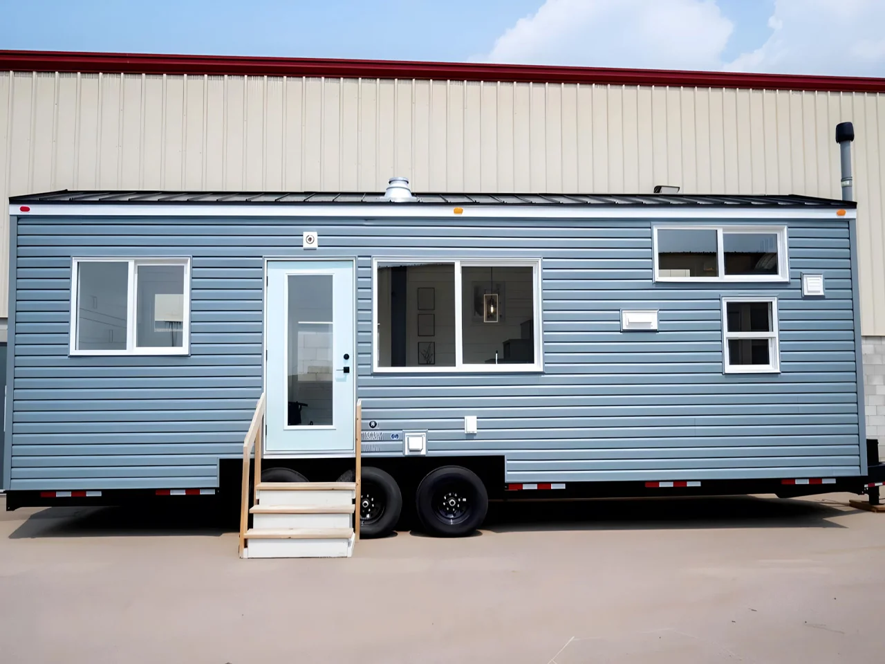 Cette tiny house de 34 m² cache un lit escamotable, des toilettes à incinération et des rangements ultra malins