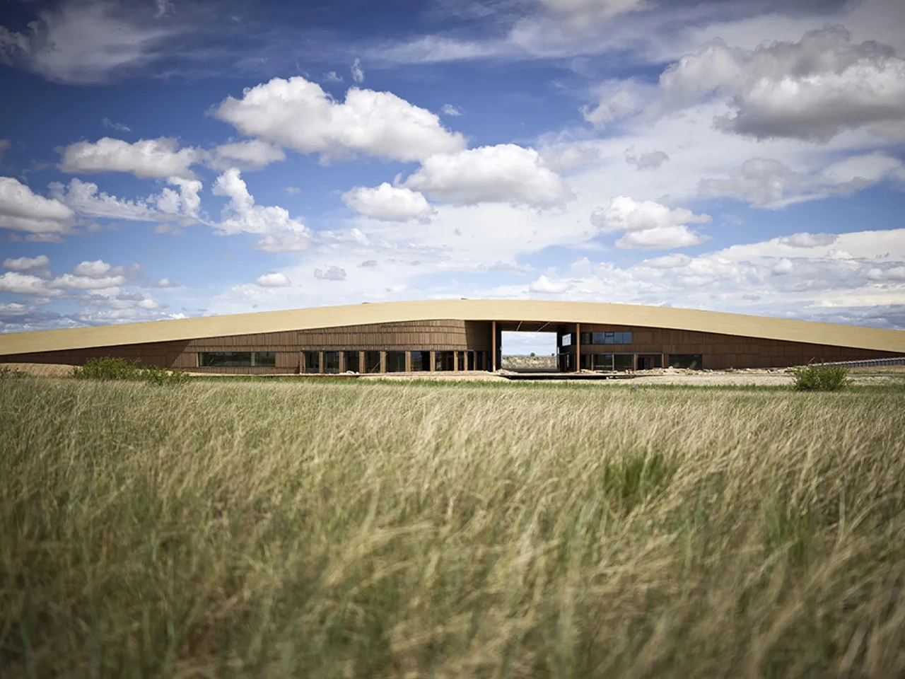 Snøhetta signe la Theodore Roosevelt Presidential Library, une architecture sculptée dans les Badlands