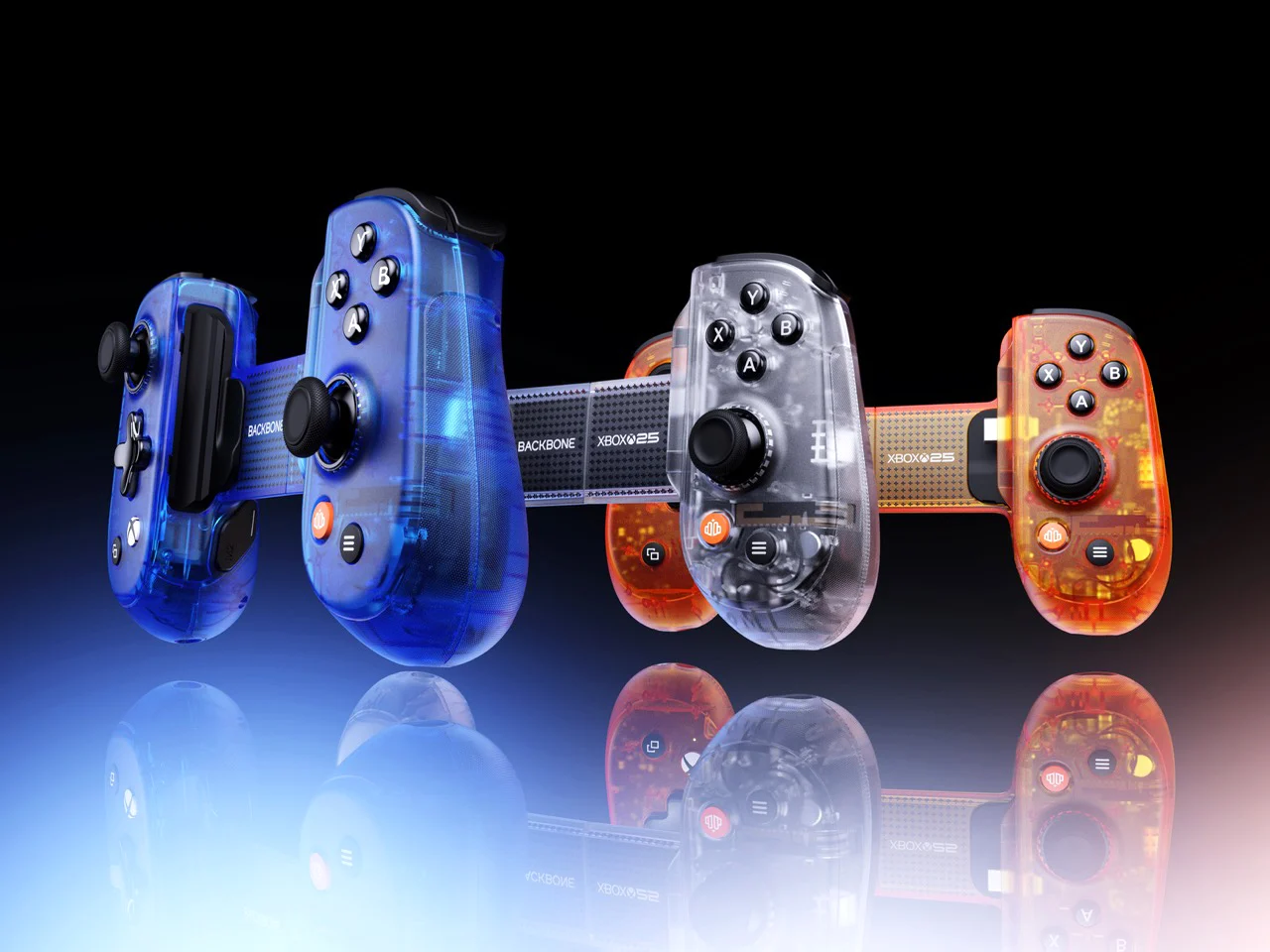 Backbone lance une manette gaming iPhone translucide pour célébrer les 25 ans de Xbox