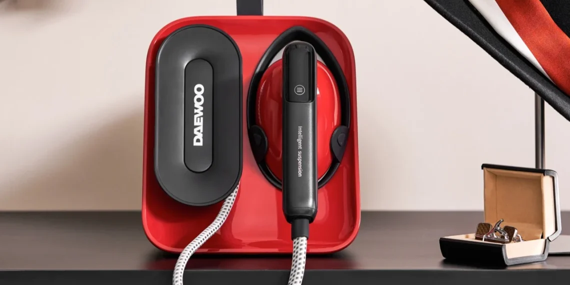 Daewoo Rose Iron pliable au format A4 avec défroissage vapeur sans semelle à partir de 60 € - plare. Daewoo Rose Iron pliable au format A4 avec défroissage vapeur sans semelle à partir de 60 €