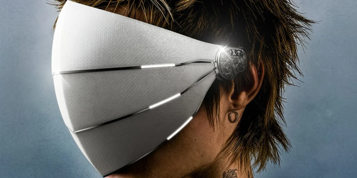 Un designer répond à la reconnaissance faciale avec une visière médiévale anti-surveillance - plare. Un designer répond à la reconnaissance faciale avec une visière médiévale anti-surveillance