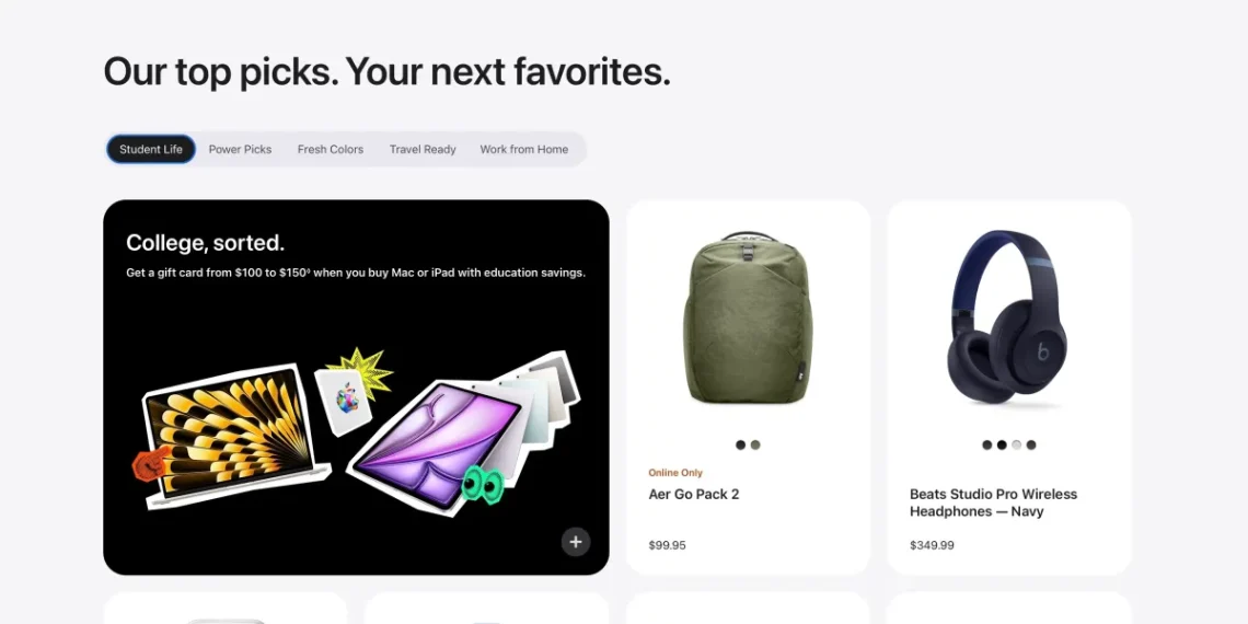 Apple repense l’expérience d’achat Apple Accessories avec une boutique d’accessoires plus fluide
