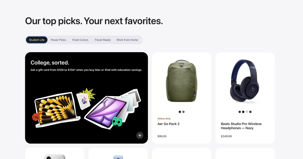 Apple repense l’expérience d’achat Apple Accessories avec une boutique d’accessoires plus fluide