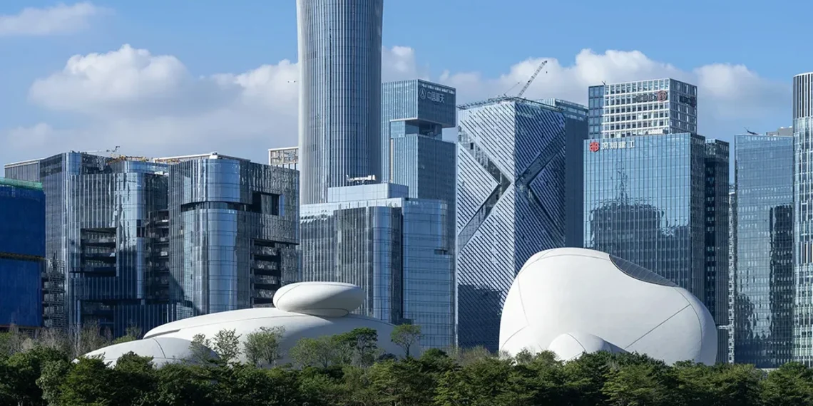 Shenzhen Bay Culture Square par MAD, une architecture vivante qui respire - plare. Shenzhen Bay Culture Square par MAD, une architecture vivante qui respire