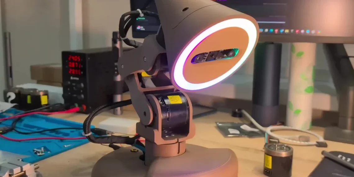 Watti, la lampe de bureau robotisée qui anticipe vos besoins en lumière
