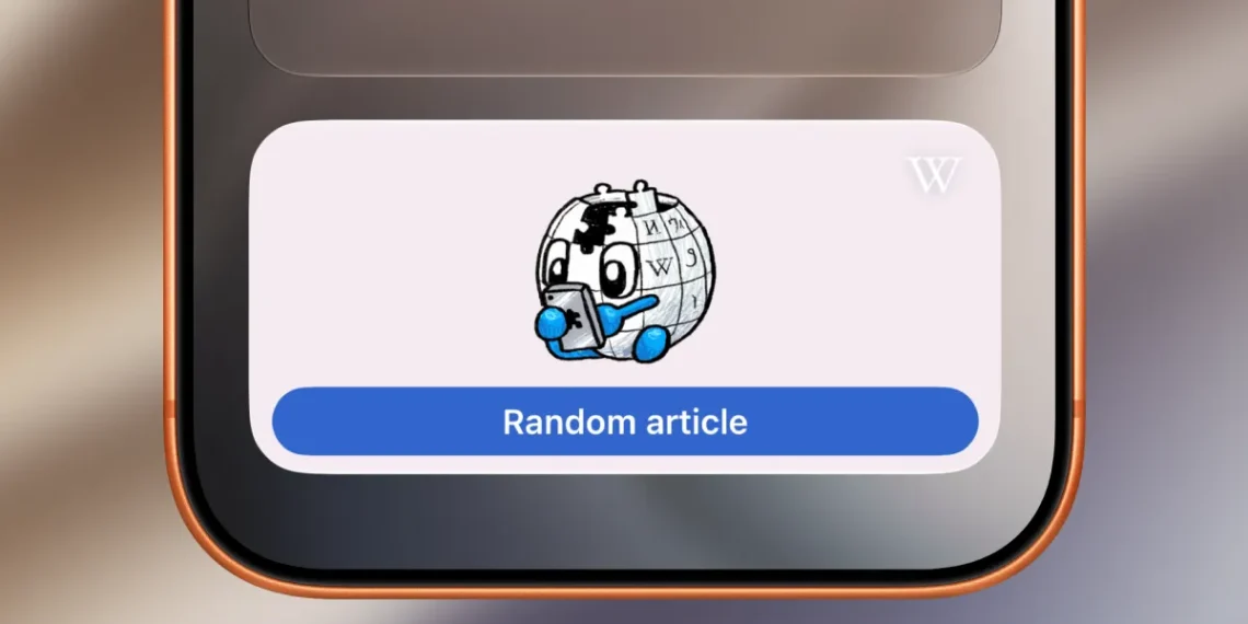 Wikipedia for iOS ajoute un widget ludique à l’écran d’accueil de l’iPhone