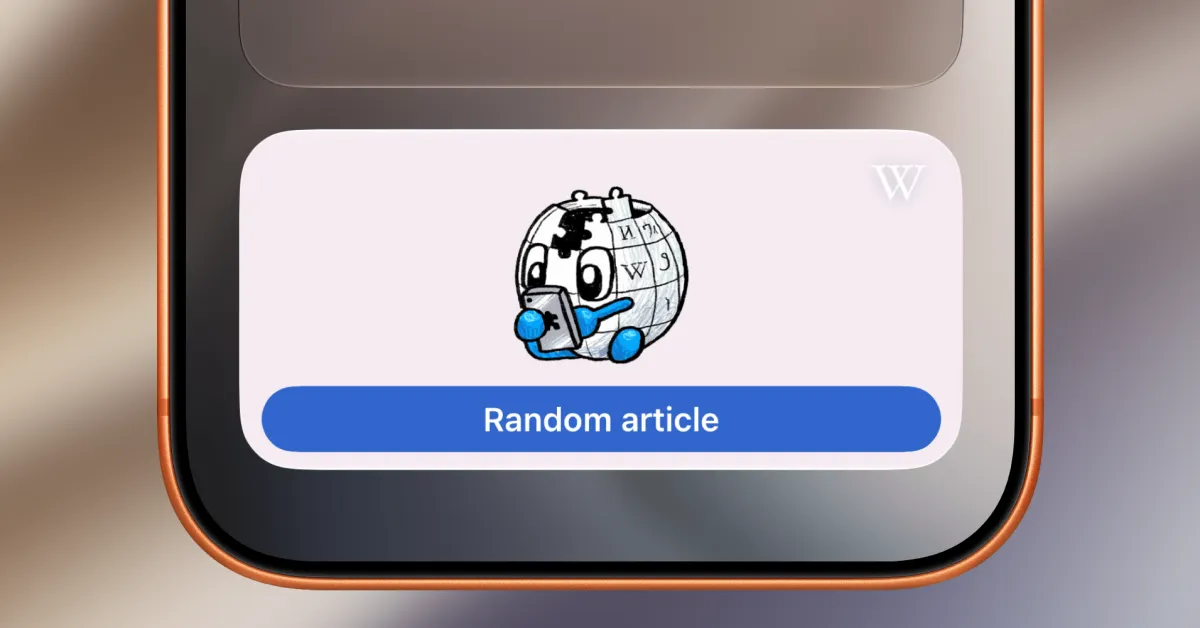 Wikipedia for iOS ajoute un widget ludique à l’écran d’accueil de l’iPhone