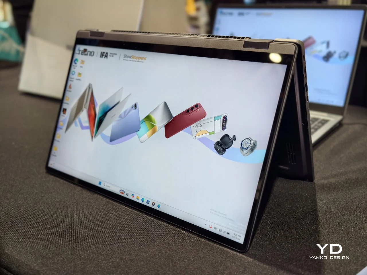 TECNO MEGABOOK T15 360 Pro : le PC portable 2-en-1 qui fait aussi tablette